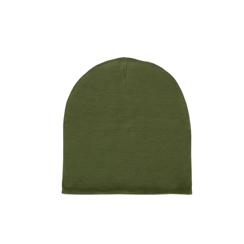 Czapka męska merino WOOLMED zielony - HiMountain - Sprzęt